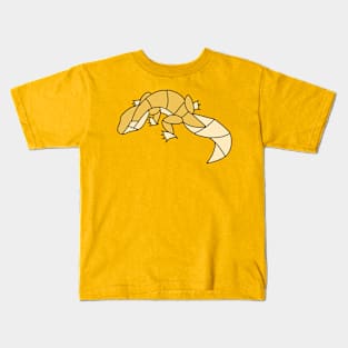 Leopard Gecko (colored) Kids T-Shirt